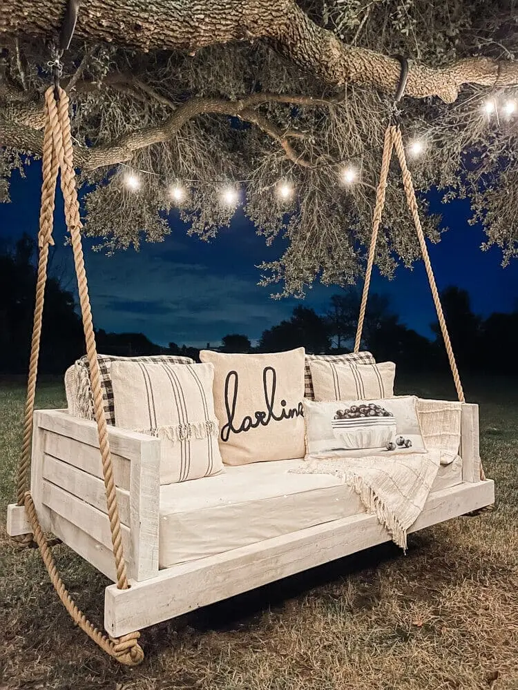 how to style a bed swing southern home and farm
